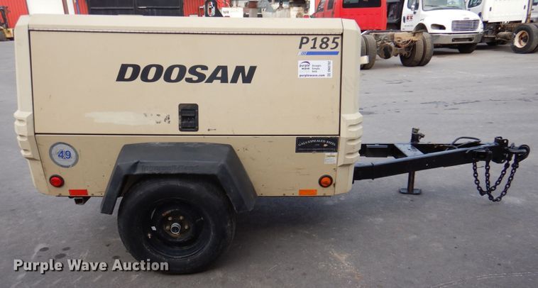 image for item DK8702 2016 Doosan P185WDO-T4F  air compressor