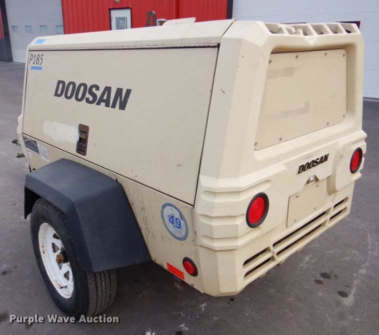 image for item DK8702 2016 Doosan P185WDO-T4F  air compressor