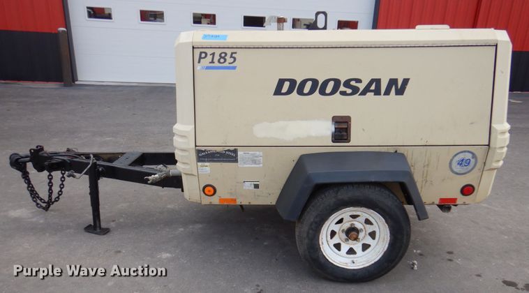 image for item DK8702 2016 Doosan P185WDO-T4F  air compressor