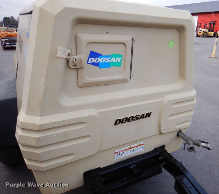 image for item DK8702 2016 Doosan P185WDO-T4F  air compressor