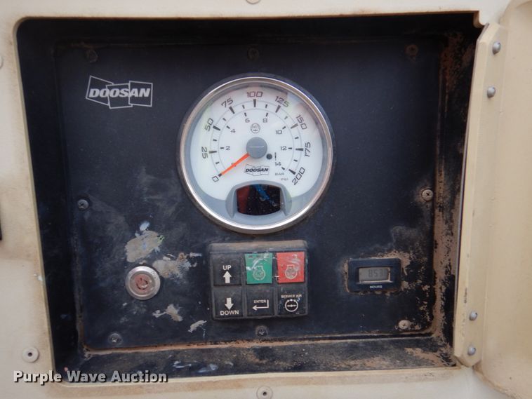 image for item DK8702 2016 Doosan P185WDO-T4F  air compressor