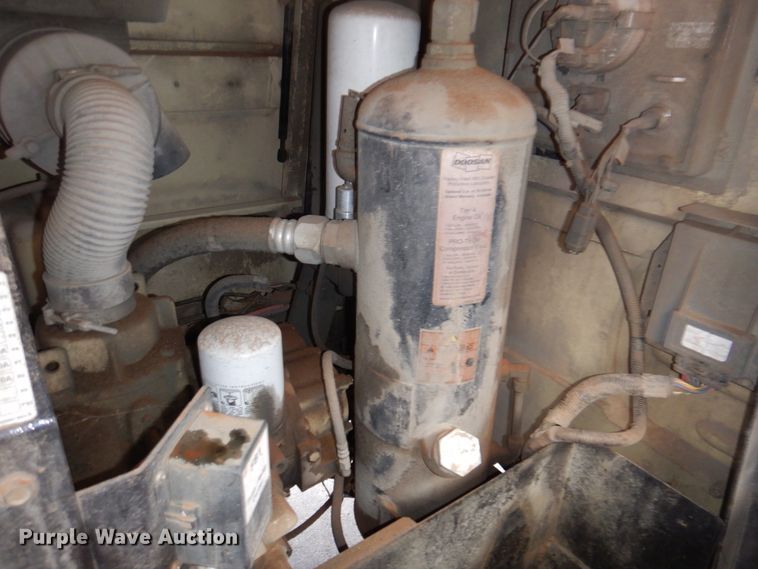 image for item DK8702 2016 Doosan P185WDO-T4F  air compressor