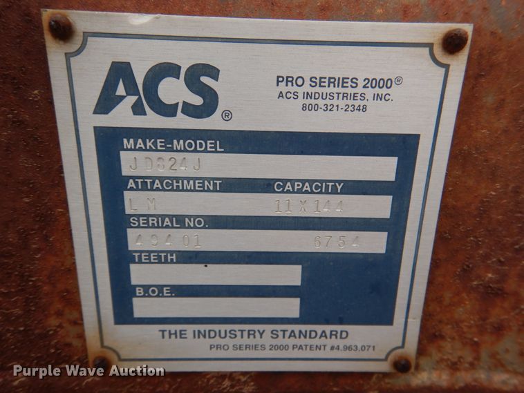 image for item DL0702 ACS JD824J  bucket