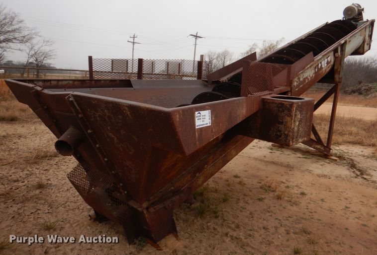 image for item DL0703 Wemco Sand Prep  screw conveyor