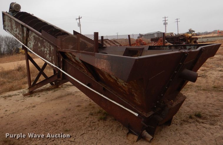 image for item DL0703 Wemco Sand Prep  screw conveyor