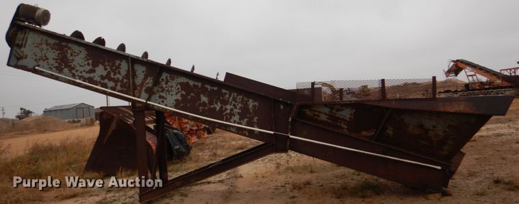 image for item DL0703 Wemco Sand Prep  screw conveyor