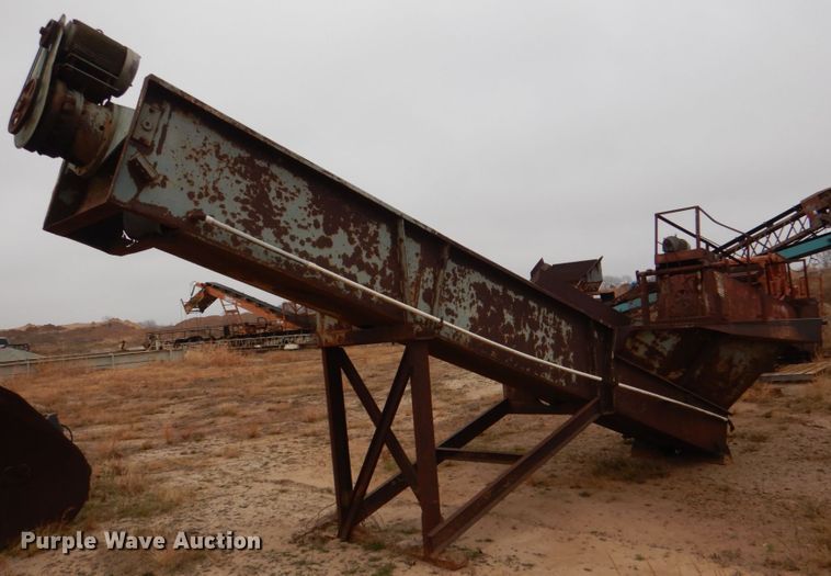 image for item DL0703 Wemco Sand Prep  screw conveyor