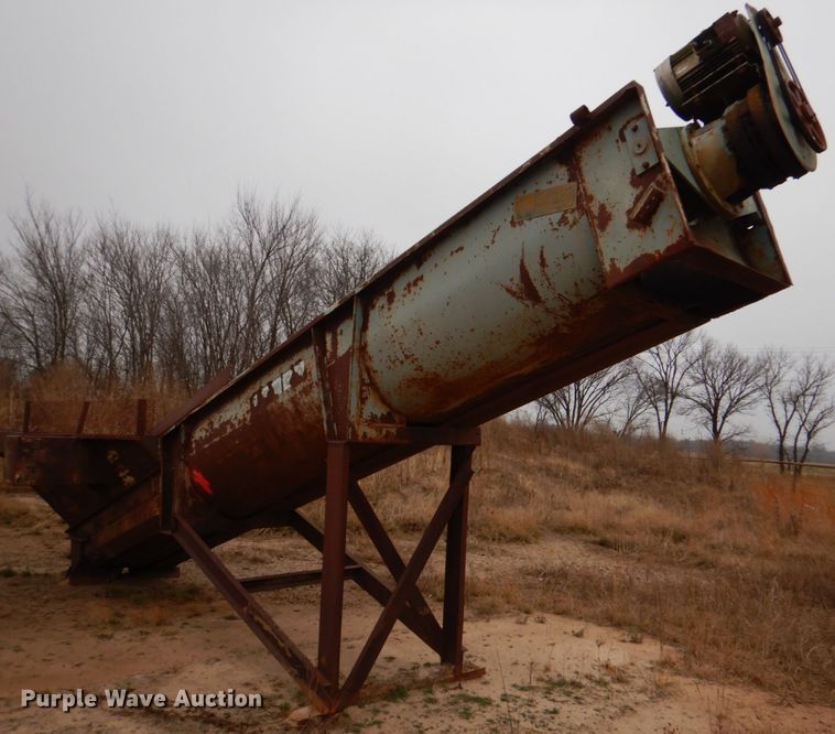 image for item DL0703 Wemco Sand Prep  screw conveyor