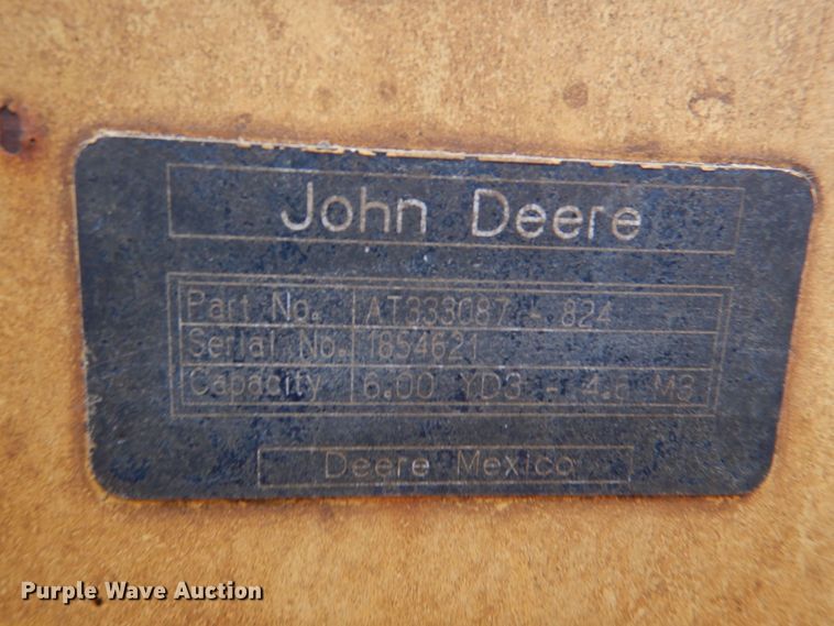 image for item DL0705 2006 John Deere 824J  wheel loader