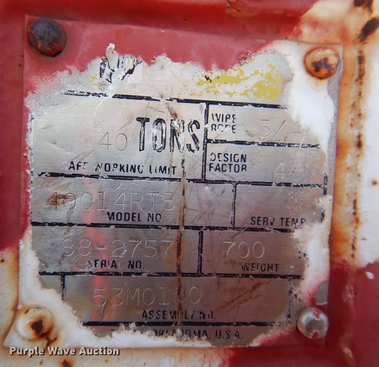 image for item DL5890 1989 Link Belt HTC-850  crane