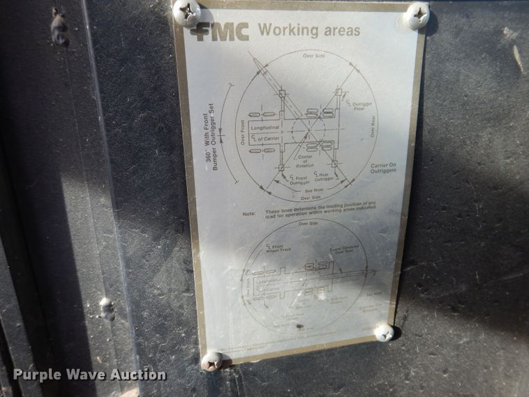 image for item DL5890 1989 Link Belt HTC-850  crane