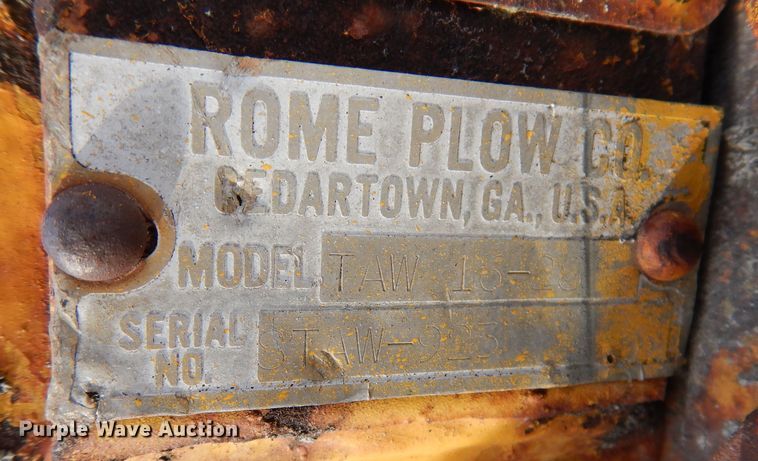 image for item DL5891 Rome TAW 16-28  off-set disk