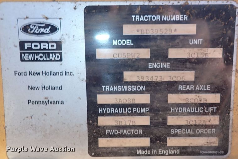 image for item DN2402 Ford 250C  tractor