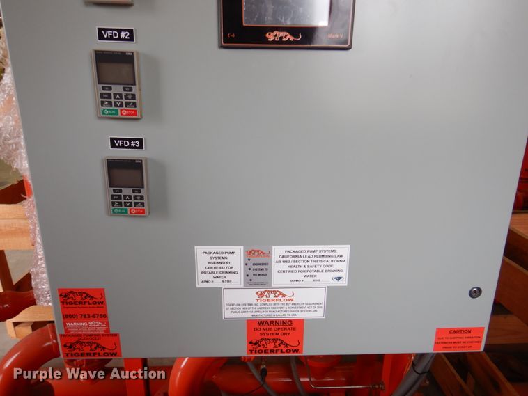 image for item IB9498 Tigerflow ES-3000  Domestic Triplex VFD booster pump