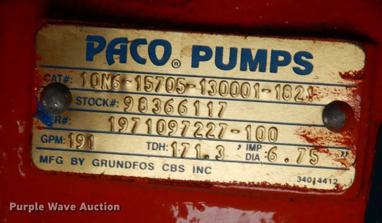 image for item IB9498 Tigerflow ES-3000  Domestic Triplex VFD booster pump