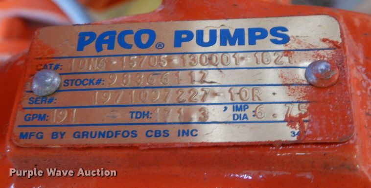 image for item IB9498 Tigerflow ES-3000  Domestic Triplex VFD booster pump