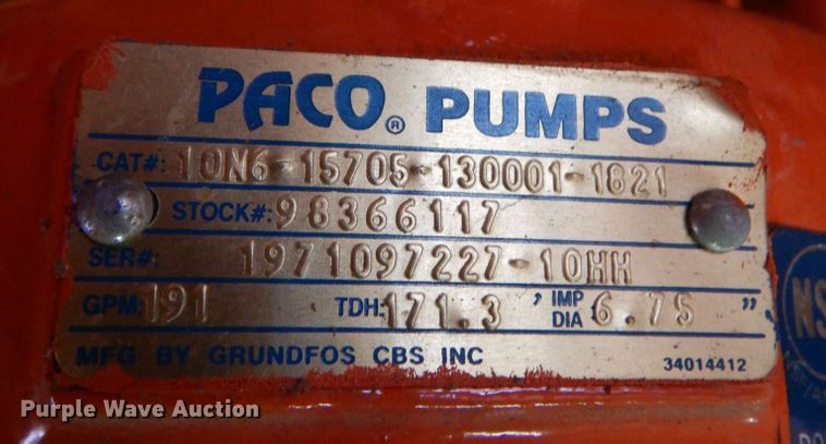 image for item IB9499 Tigerflow ES-3000  Domestic Triplex VFD booster pump