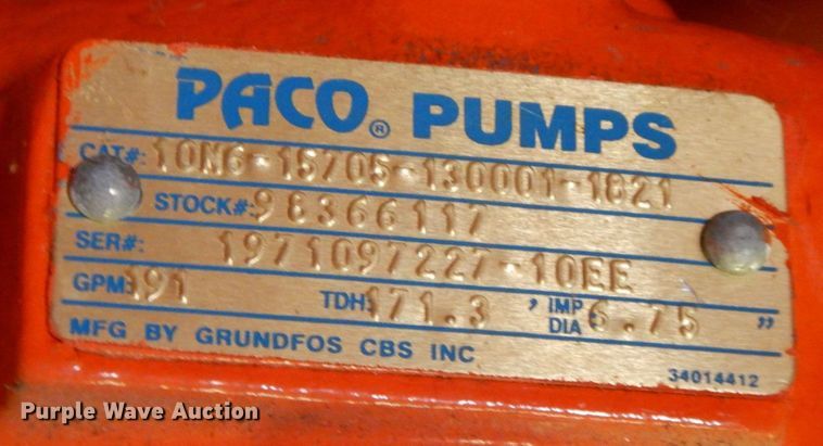 image for item IB9499 Tigerflow ES-3000  Domestic Triplex VFD booster pump