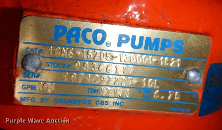 image for item IB9501 Tigerflow ES-3000  Domestic Triplex VFD booster pump