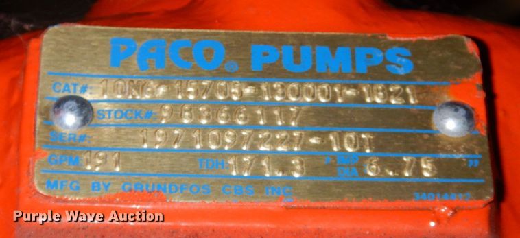 image for item IB9502 Tigerflow ES-3000  Domestic Triplex VFD booster pump