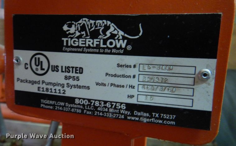 image for item IB9505 Tigerflow ES-3000  Domestic Triplex VFD booster pump