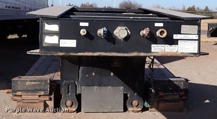 image for item IS9277 2012 Trail King TK110HDG-1-553  lowboy equipment trailer