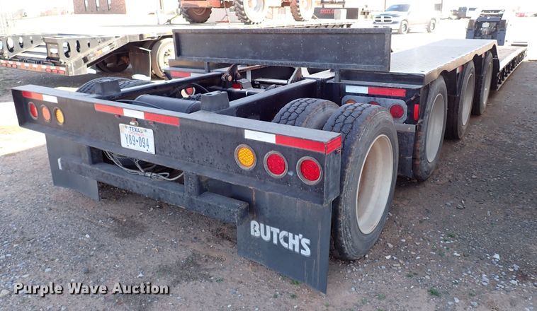 image for item IS9277 2012 Trail King TK110HDG-1-553  lowboy equipment trailer