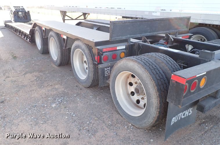 image for item IS9277 2012 Trail King TK110HDG-1-553  lowboy equipment trailer