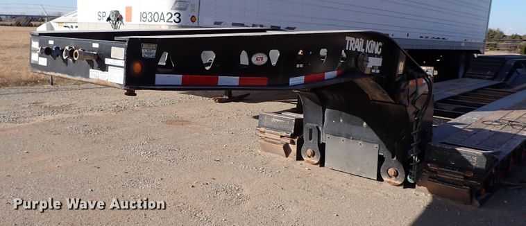 image for item IS9277 2012 Trail King TK110HDG-1-553  lowboy equipment trailer