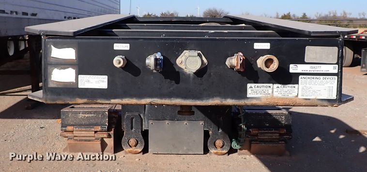 image for item IS9277 2012 Trail King TK110HDG-1-553  lowboy equipment trailer