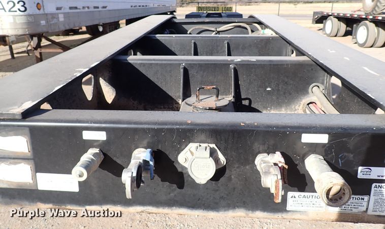 image for item IS9277 2012 Trail King TK110HDG-1-553  lowboy equipment trailer