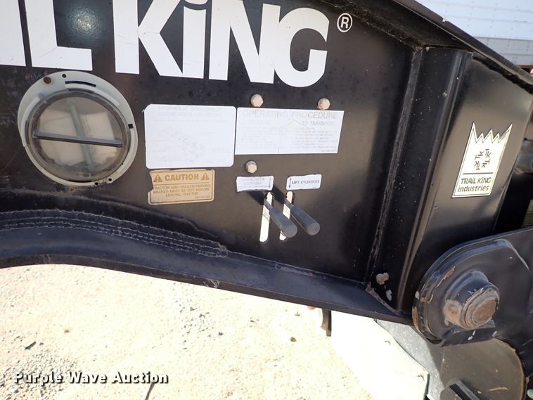 image for item IS9277 2012 Trail King TK110HDG-1-553  lowboy equipment trailer