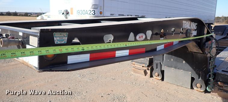 image for item IS9277 2012 Trail King TK110HDG-1-553  lowboy equipment trailer
