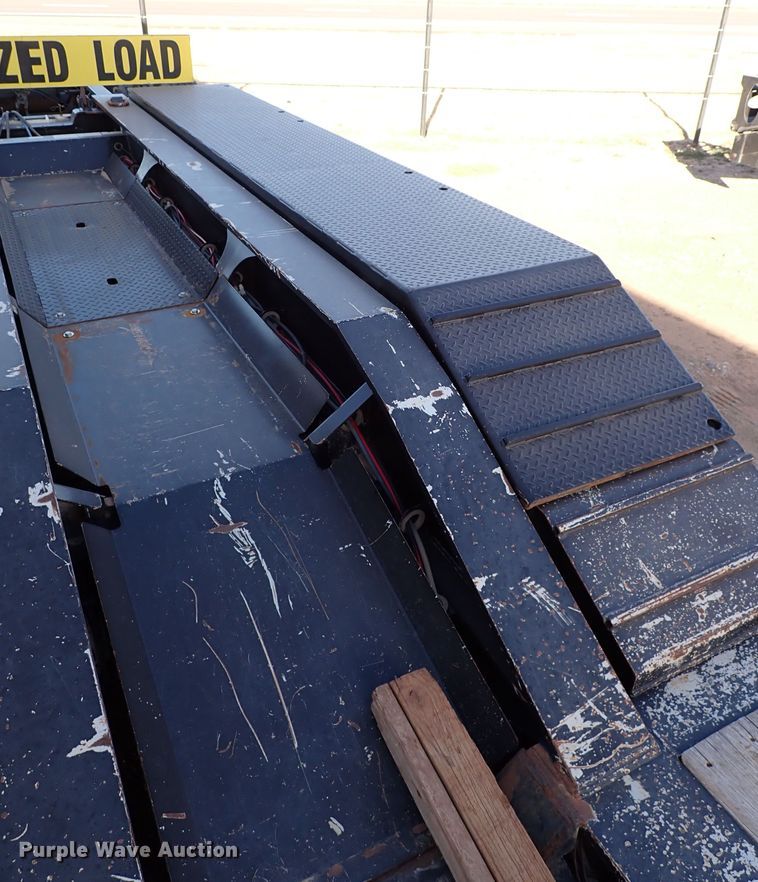 image for item IS9277 2012 Trail King TK110HDG-1-553  lowboy equipment trailer