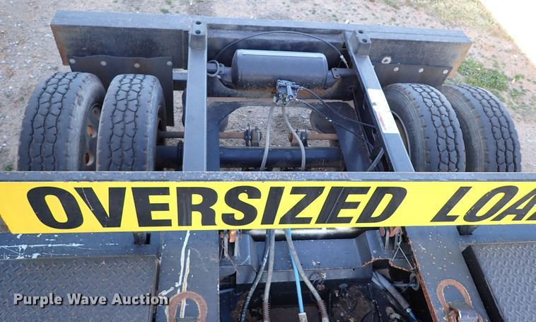 image for item IS9277 2012 Trail King TK110HDG-1-553  lowboy equipment trailer