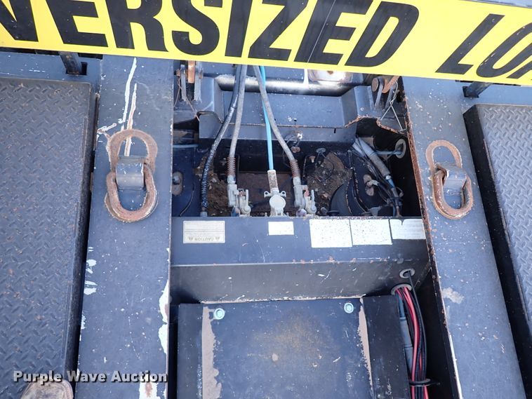 image for item IS9277 2012 Trail King TK110HDG-1-553  lowboy equipment trailer