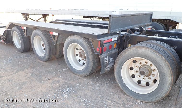 image for item IS9277 2012 Trail King TK110HDG-1-553  lowboy equipment trailer