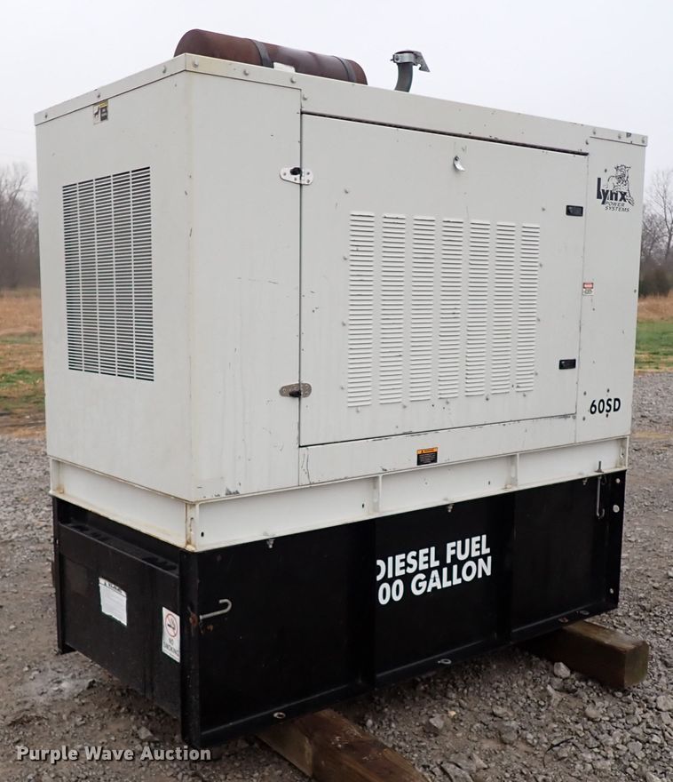 Lynx Power Systems 609SD generator in Collinsville, OK Item IS9313