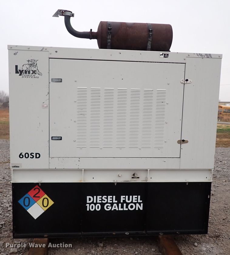 image for item IS9313 Lynx Power Systems 609SD  generator