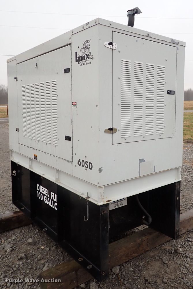 image for item IS9313 Lynx Power Systems 609SD  generator