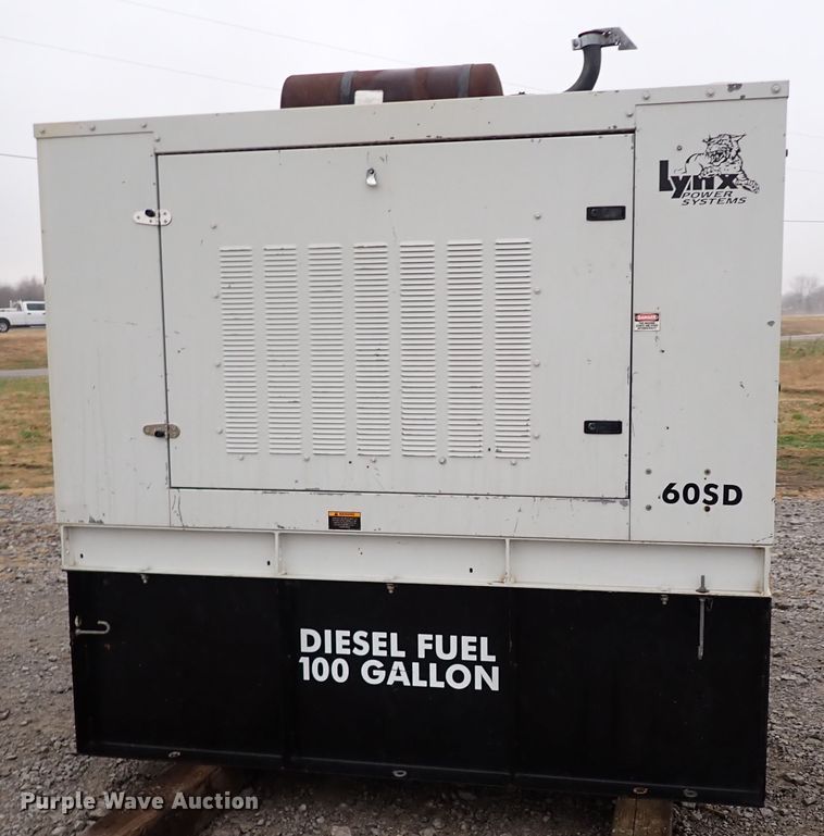 image for item IS9313 Lynx Power Systems 609SD  generator