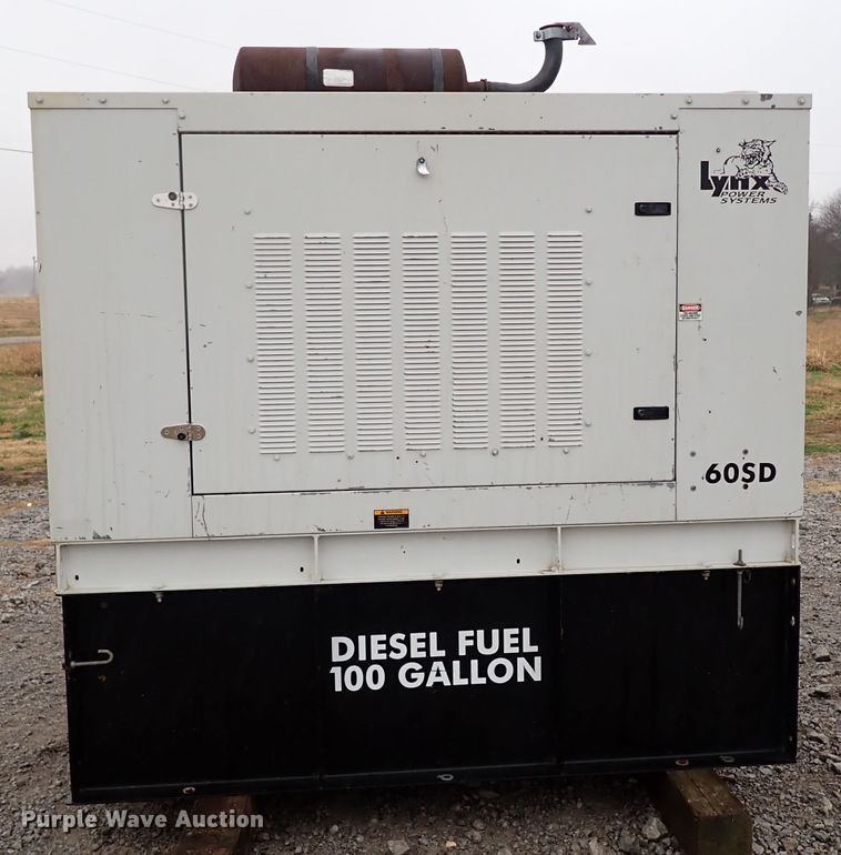 image for item IS9313 Lynx Power Systems 609SD  generator