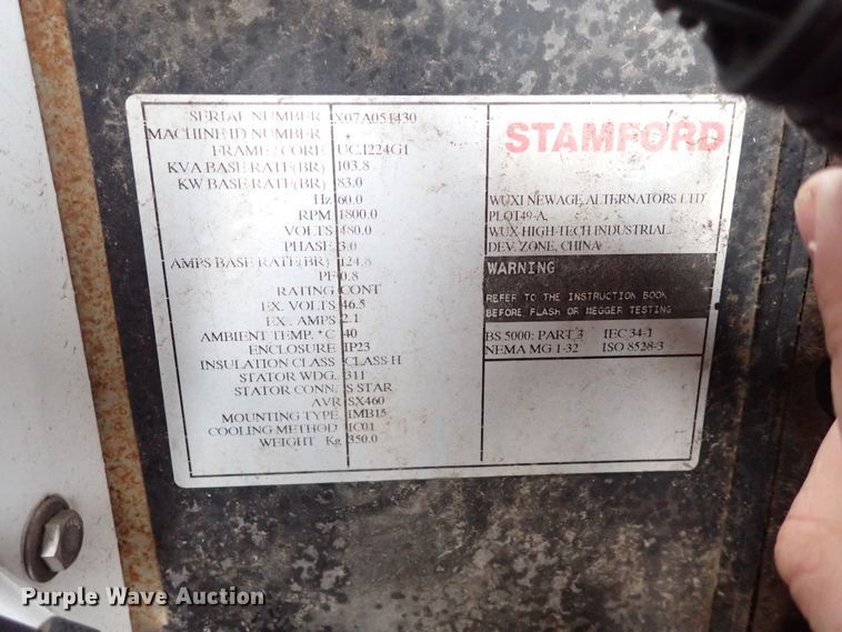 image for item IS9313 Lynx Power Systems 609SD  generator