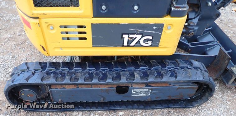 image for item IS9348 2018 John Deere 17G  mini excavator