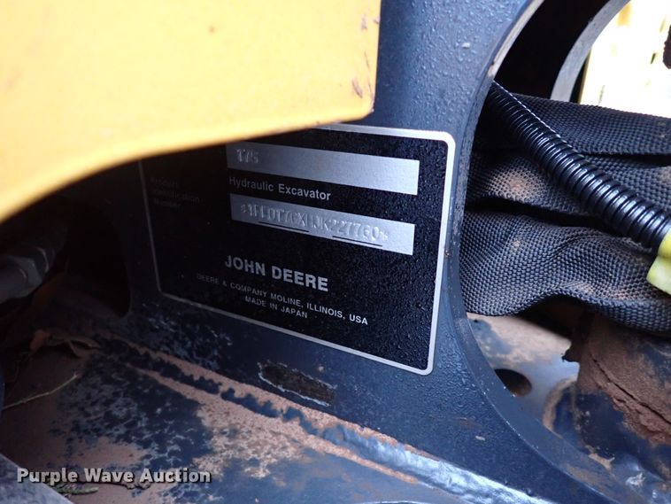 image for item IS9348 2018 John Deere 17G  mini excavator