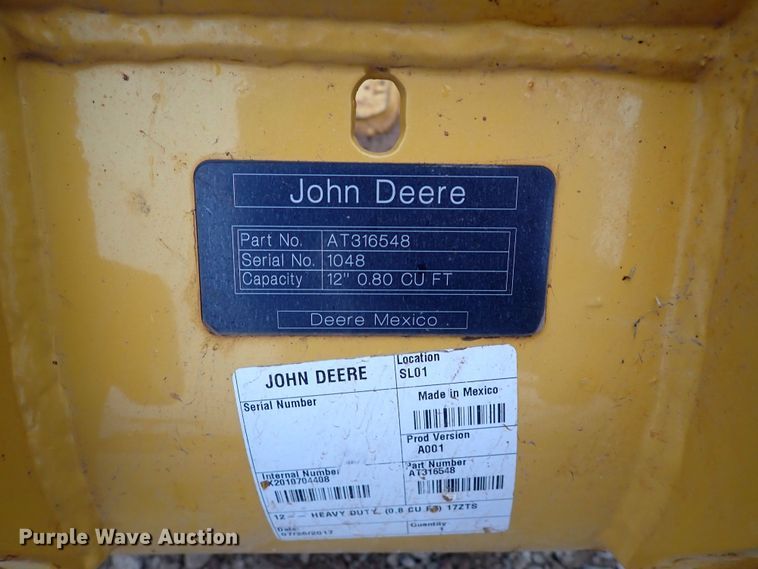 image for item IS9348 2018 John Deere 17G  mini excavator