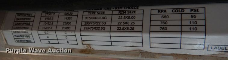 image for item JD9484 2008 Peterbilt 365  dump truck