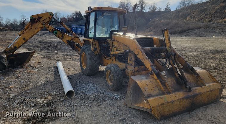 image for item JE9228 John Deere 410C  backhoe