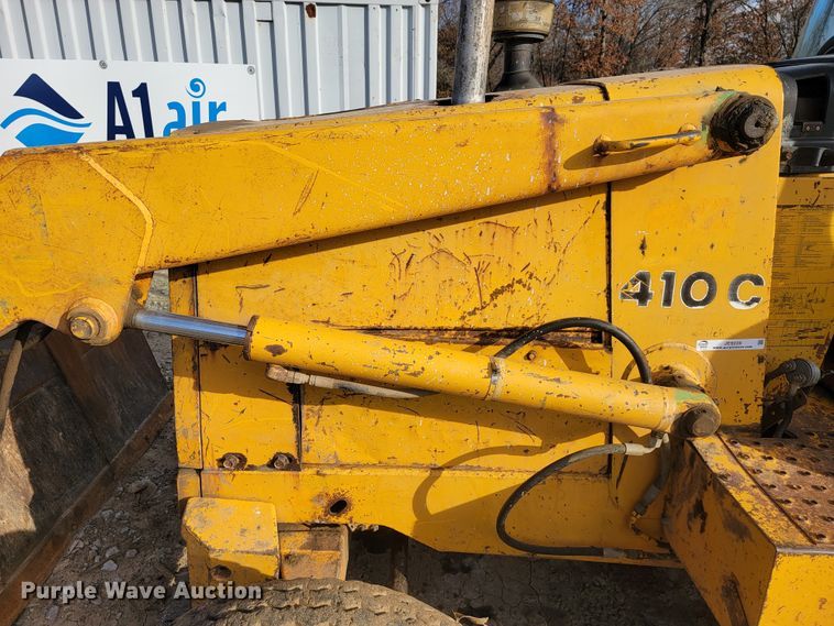 image for item JE9228 John Deere 410C  backhoe