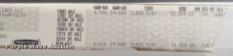 image for item JN9117 2006 Freightliner M2 Business Class  utility / service truck